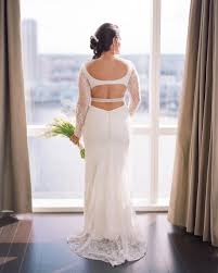 One Couple S Elegant Wedding In Baltimore Maryland Wedding Dress Long Sleeve Wedding Dress Inspiration Modern Wedding Dress
