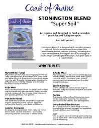 Coast Of Maine Platinum Growers Mix Super Soil Stonington Blend 1 5cf