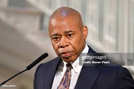 New York City Mayor Eric Adams, Elisa Crespo, executive director, NEW...  News Photo