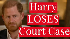 Prince Harry LOSES Court Case: Whines About Security, Claims to Want  Reconciliation in BBC Interview