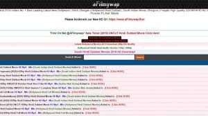 Hollywood movies have many fans and followers well, the world is not free for you, but this site is safe. Afilmywap 2021 Afilmywap Illegal Movies Hd Download Website