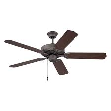 Shop our best selection of outdoor ceiling fans without lights to reflect your style and inspire your home. Craftmade 52 Inch Espresso Outdoor Ceiling Fan Without Light End52esp5x Destination Lighting