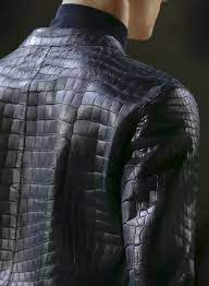 Hermes Aw 2013 Square Patterned Leather Jacket Mens Fashion Fall Hermes Men Mens Streetwear