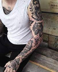 Best Tattoo Ideas For Men Tattoo Ideas In 2021 Traditional Tattoo Sleeve Traditional Black Tattoo Traditional Tattoo