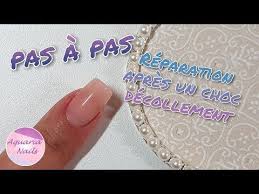 Comment Reparer Un Ongle Decolle Decollement Ongle En Gel Youtube Ongle Decolle Ongles Comment Reparer