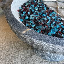 Fire glass, ceramic balls and other decorative fire pit products can be added on top of the fire rock for effect. Amazon Com Fire Pit Essentials Fire Glass Lava Blends