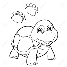 This collection includes mandalas, florals, and more. Paw Print With Turtle Coloring Pages Vector Royalty Free Cliparts Vectors And Stock Illustration Image 45880629