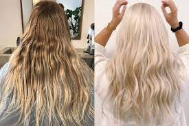 Finally, hair texture plays a role in how your dye the hair, although not necessarily how dark you can go. How To Go White Blonde White Blonde Hair Best Products Glamour Uk