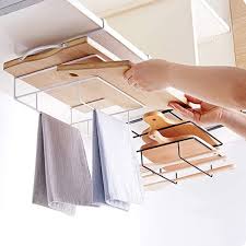 This was the best price on the nicest cutting board holder i could find. Tradevast Cabinet Chopping Board Storage Rack Wall Mounted Cutting Board Rack Kitchen Storage Holder White White