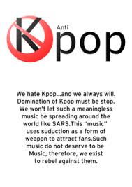 We are a welcoming community full of people interested in korean music, dramas, fashion and more! Ipop Anti Kpop ãƒ¡ Antikpopersindo Twitter