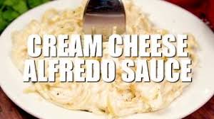 For the cheese, this recipe uses cream cheese and grated parmesan. Cream Cheese Alfredo Sauce Youtube