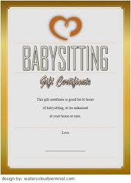 Free cliparts that you can download to you computer and use in your designs. Best 7 Babysitting Gift Certificate Template Ideas In 2021 Gift Certificate Template Certificate Templates Gift Certificates