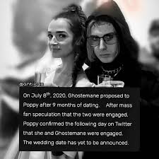 In 2021, ghostemane's music video ''ai'', directed by nick cinelli, was nominated for most bizarre at the berlin music video awards. Ghostemane And Poppy Poppies The Wedding Date Van Halen