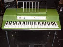 Wurlitzer Electric Piano 200 Green Electric Piano Synthesizer Music Keyboard