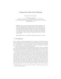 Uicl2302 01 pemikiran sains dan teknologi (thinking of science and technology) home; Pdf Penguasaan Sains Dan Teknologi