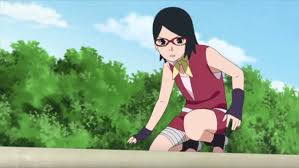 Sarada naked caught on camera
