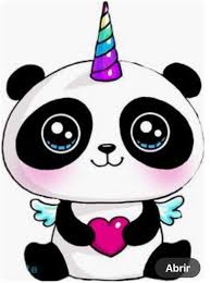 Fondo De Pantalla Kawaii Eenhoorn Tekenen Schattige Tekeningen Panda Tekening