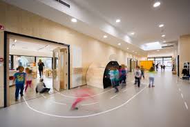 Gallery Of Podgorje Timeshare Kindergarten And School Arhitektura Jure Kotnik 1 School Architecture Kindergarten Design School Interior