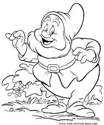 Then just use your back button to get back to this page to print more snow white coloring pages. Printable Sneezy Dwarf Coloring Pages For Kids Cartoon Coloring Pages Disney Coloring Pages Snow White Coloring Pages