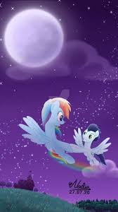 The term is a play on beauty mark, and it is also reminiscent of quarter mark. Soarindash Let S Go For A Fly 9 16 By Nadiakaizane On Deviantart My Little Pony Wallpaper My Little Pony Pictures Rainbow Dash And Soarin