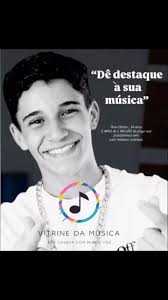 Fala compositor !✍️🎼, Tudo certo?👊🏼❤️, 📣 Aqui quem fala é Otavio, PAI e  produtor do menino Rico Côrtes!, Juntos estamos divulgando a segunda  temporada do quadro Vitrine da música🖼️🎼 , onde Rico canta ...