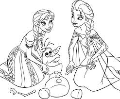 Gambar frozen mewarnai, mewarnai frozen, gambar frozen hitam putih,. Mewarnai Gambar Princess Coloring Pages Snowman Coloring Pages Cartoon Coloring Pages
