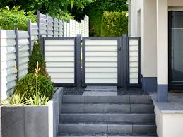 Sichtschutz Aus Hochwertigem Aluminium Outdoor Decor Fence Gate Stairs