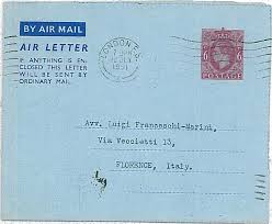 The surname (family name) is usually written before the christian/first name and the house/building number comes after the street name. Hong Kong Aerogramme Air Letter To Italy 1951 Asia Hong Kong Stamp Hipstamp