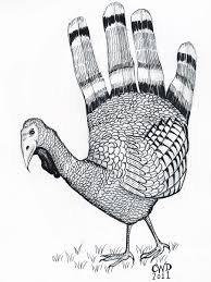 Scribbles In The Sand My Desert Diary Sunsets And Hand Turkey Art Hand Turkey Turkey Drawing