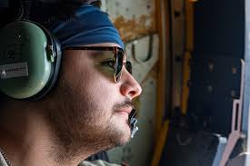 An HC-130J equipped with the SABIR AS-6 Scanner Door and the SABIR armor  package participates in #BambooEagle 24-3, a joint exercise that supports  the Air Force's re-optimization efforts for great power competition.