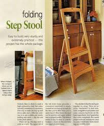Some step stools even have bonus features, like dual steps for long reaches, carrying handles that enhance portability, and foldable designs to keep them neatly stored when not in use. 2076 Folding Step Stool Plans Furniture Plans Stool Woodworking Plans Folding Step Stool Woodworking Desk Plans
