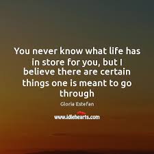 Without further ado, here are 40 divorce quotes that you can read on dark days when you need a little camaraderie and inspiration: You Never Know What Life Has In Store For You But I Idlehearts