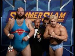 Earthquake's likeness is actually very good, and everything from his wild beard to his thick legs is instantly recognizable. Wwf Summerslam 1990 Earthquake Interview Video Dailymotion