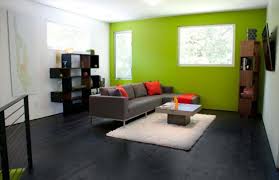But two strong colours can live in hue harmony; 20 Really Amusing Living Rooms With Combinations Of Grey Green