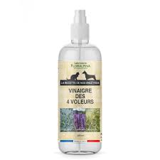 Je l'utilise pour le pelage de mon chien. Vinaigre Des 4 Voleurs Floralpina Repulsif Tique Et Puce