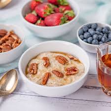 Best Keto Oatmeal Porridge Substitute Low Carb Tasty Healthy Recipe Keto Oatmeal Breakfast Recipes Easy Good Foods For Diabetics