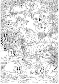 Download collection of 14 zoo coloring pages for kids, home worksheets for preschool boys and girls. Free And Printable Zoo Animal Coloring Pages 101 Coloring