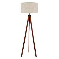 6 one (1) 60w bulb bulb not included indoor use only ul listed cul listed assembly. Lepower Wood Tripod Floor Lamp Mid Century Standing Lamp Modern Design Studying Light For Living Room Bedroom Study Room And Office Flaxen Lamp Shade With E26 Lamp Base Pricepulse