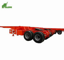 20FT Double Chassis Container Skeleton Interlink Road Train ...