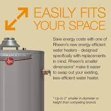 Rheem Performance 50 Gal Tall 6 Year 42 000 Btu Natural Gas Power Vent Tank Water Heater Xg50t06pv42u0 The Home Depot Water Heater Water Heater Maintenance Gas Water Heater
