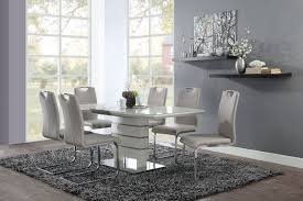 Maybe you would like to learn more about one of these? H Range Uk Giovanni White High Gloss Chrome Dining Table Set And 4 Faux Leather Chairs Seat Black Brown White Table Only Home Kitchen Furniture
