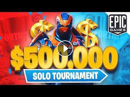 Epic games announced that they will be providing $100 million for fortnite esports tournament prize pools in the first year of competitive play, and the. Fortnite Official 500 000 Solo Tournament Fortnite Battle Royale