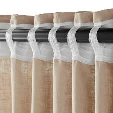 Heller kombivorhang blickdichter vorhang mit schlaufen kombivorhang für stange oder schiene blickdichter vorhang in.vorhang mit schlaufen und band linda b: Ikea Aina Gardinenpaar Beige In 2020 Vorhange Blickdichte Gardinen Gardinenstange