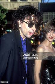 Tim Burton, director, and Letitia Rogers at World Premiere of "Batman...  News Photo