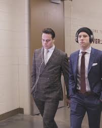 Teammates and opponents alike are often left in wonderment. Two Guys In Suits Matthews And Marner Marner Mitch Marner Maple Leafs Hockey