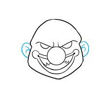Creating visual tension and curiosity of what the rest of th. How To Draw A Scary Clown Really Easy Drawing Tutorial