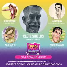 It's #winnerwednesday and we're celebrating Jared Stokes ( @jareddraws ),  the #ISCAcon33 8th Place Caricature of the Year Award winner! Congrats,  Jared! #caricatureartist #iscacon #iscacon33 #toptencaricatures  #caricatureoftheyear #ISCAcaricatures ...