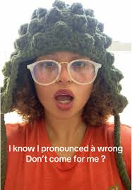 I saw that when you pose or model to say the vowels so I was seeing if it  worked ? And idk if it this is how it works #modeling #vowelchallenge  #dumbjuice #dumbho #crochet