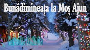 Bună dimineața la moș ajun, ne dați, ori nu ne dați? Buna Dimineata La Mos Ajun Colinde Karaoke Youtube