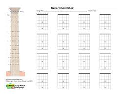 Guitar Blank Printabl Chord Boxes Horiz Acoustic Music Tv Acoustic Music Guitar Chord Chart Guitar Tabs